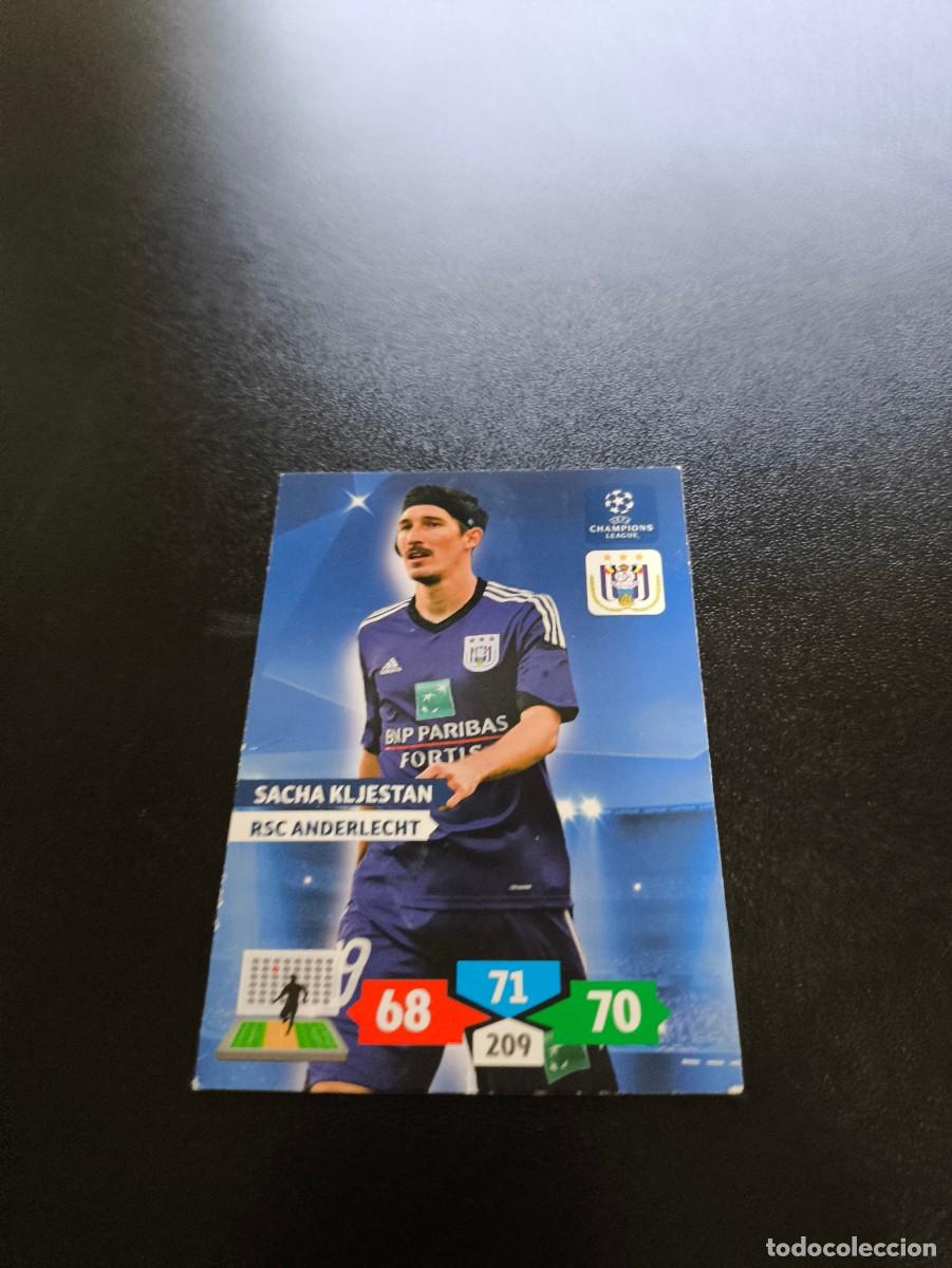 Cromos de F&uacute;tbol: Sacha Kljestan RSC ANDERLECHT PANINI ADRENALYN XL UEFA CHAMPIONS LEAGUE 2013 2014 13 14