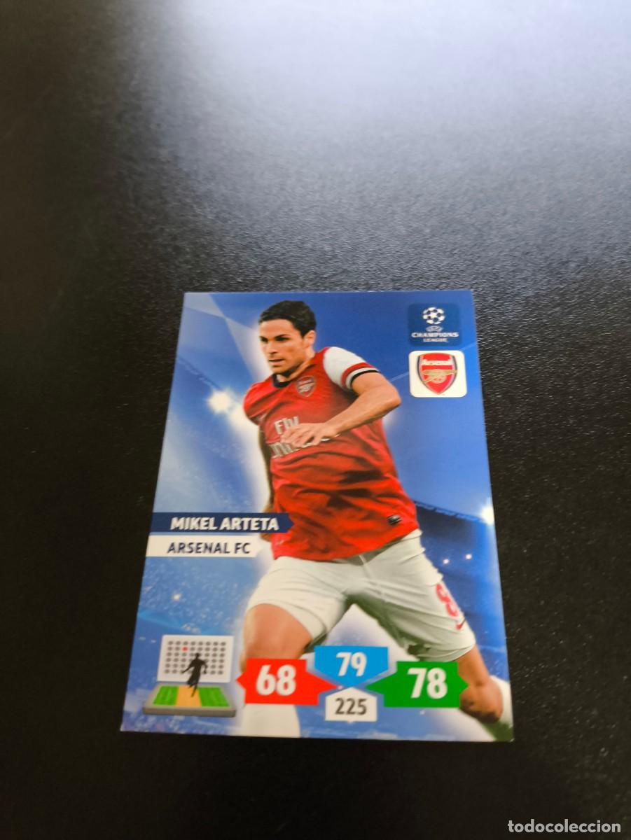 Cromos de F&uacute;tbol: Mikel Arteta ARSENAL PANINI ADRENALYN XL UEFA CHAMPIONS LEAGUE 2013 2014 13 14
