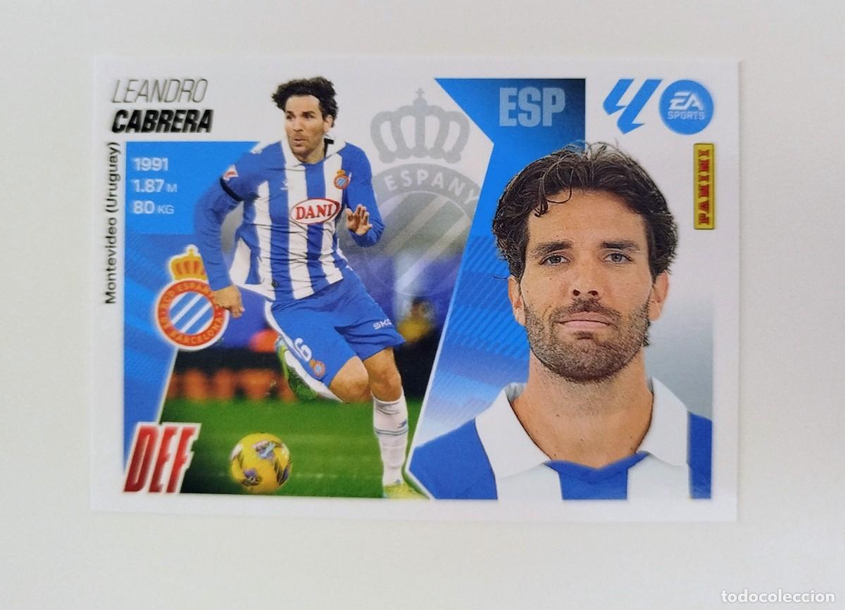 Cromos de F&uacute;tbol: Cabrera 6 SIN PEGAR NUNCA PEGADO RCD Espanyol Liga Ediciones Este 25 26 / 2025 2026