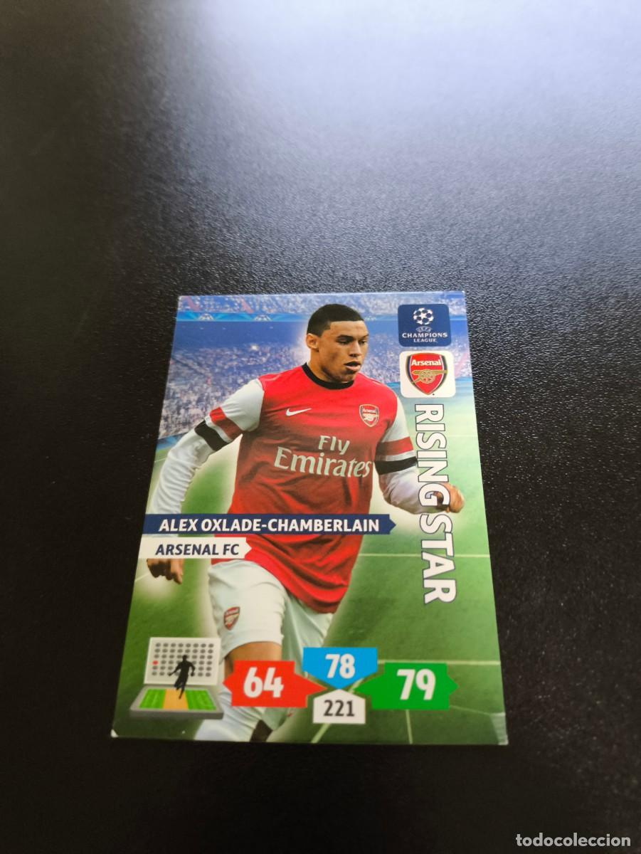 Cromos de F&uacute;tbol: Alex Oxlade-Chamberlain RISING STA ARSENAL PANINI ADRENALYN XL UEFA CHAMPIONS LEAGUE 2013 2014 13 14