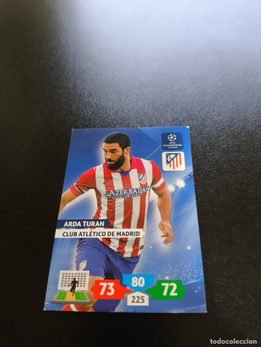 Cromos de F&uacute;tbol: Arda Turan ATLETICO DE MADRID PANINI ADRENALYN XL UEFA CHAMPIONS LEAGUE 2013 2014 13 14