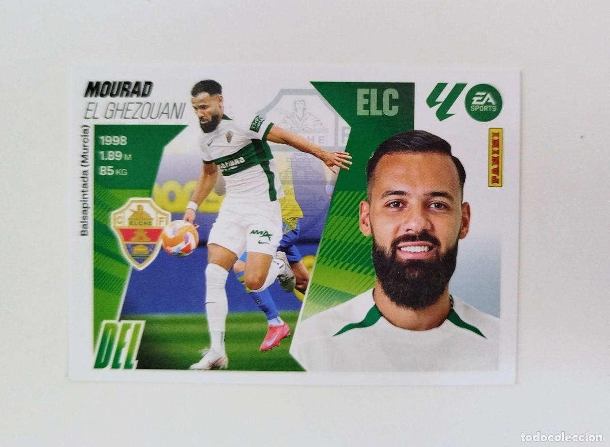 Cromos de F&uacute;tbol: Mourad 20 SIN PEGAR NUNCA PEGADO Elche CF Liga Ediciones Este 25 26 / 2025 2026