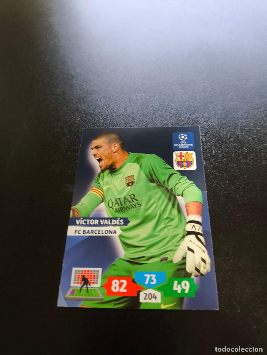 Cromos de F&uacute;tbol: V&iacute;ctor Vald&eacute;s BARCELONA PANINI ADRENALYN XL UEFA CHAMPIONS LEAGUE 2013 2014 13 14 NO LIGA ESTE