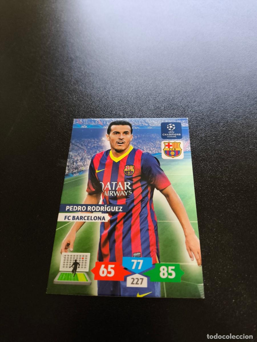 Cromos de F&uacute;tbol: Pedro Rodr&iacute;guez BARCELONA PANINI ADRENALYN XL UEFA CHAMPIONS LEAGUE 2013 2014 13 14 NO LIGA ESTE