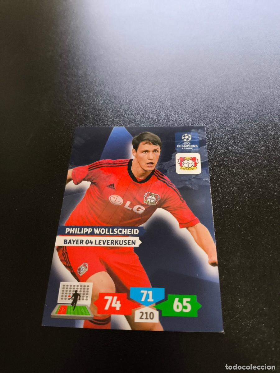 Cromos de F&uacute;tbol: Philipp Wollscheid Bayer 04 Leverkusen PANINI ADRENALYN XL UEFA CHAMPIONS LEAGUE 2013 2014 13 14