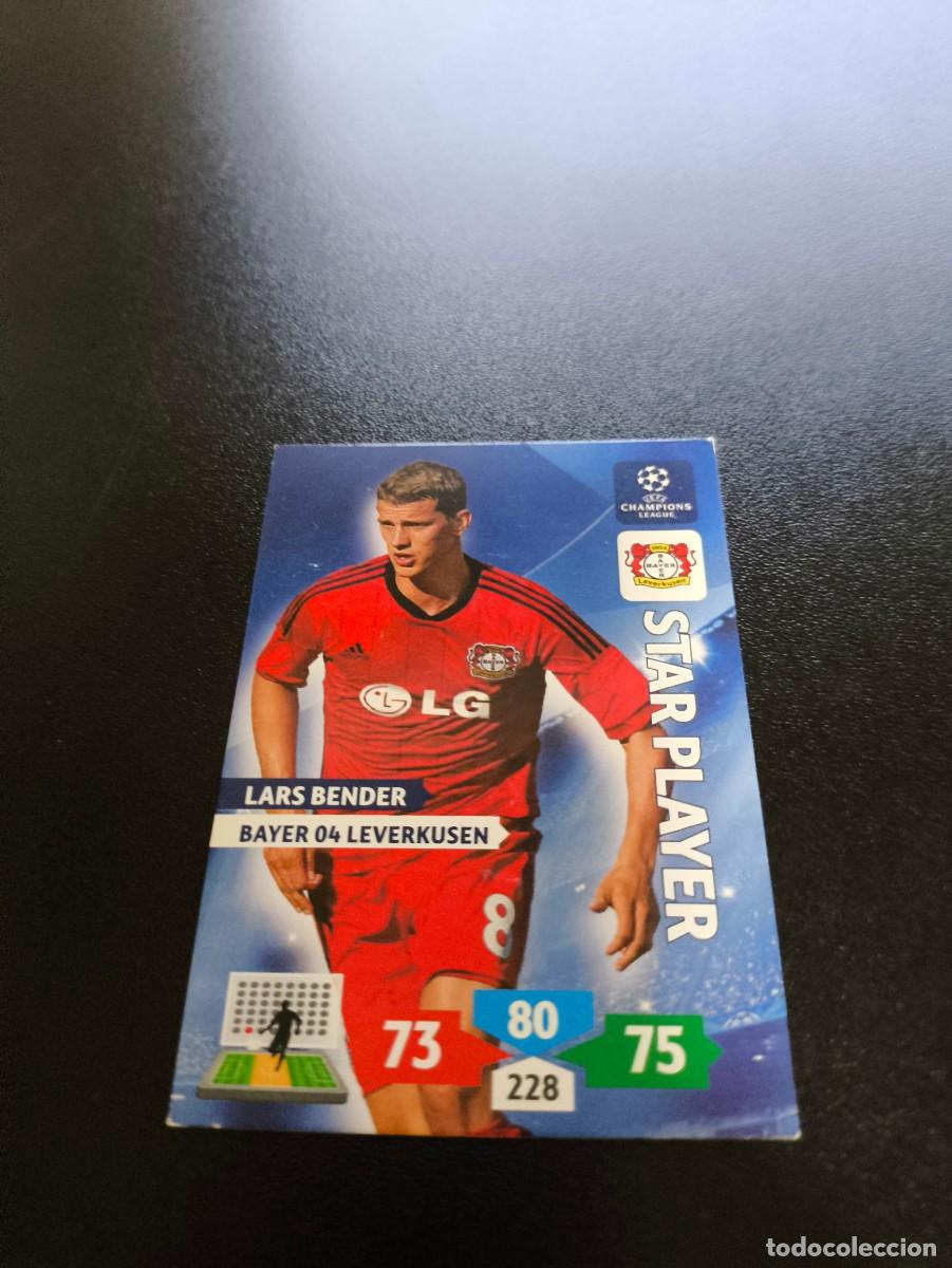 Cromos de F&uacute;tbol: Lars Bender RISING STAR Bayer Leverkusen PANINI ADRENALYN XL UEFA CHAMPIONS LEAGUE 2013 2014 13 14