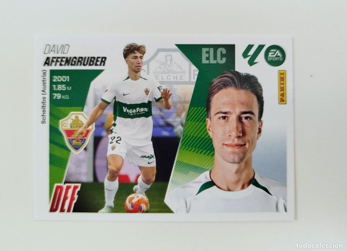 Cromos de F&uacute;tbol: Affengruber 7 SIN PEGAR NUNCA PEGADO Elche CF Liga Ediciones Este 25 26 / 2025 2026