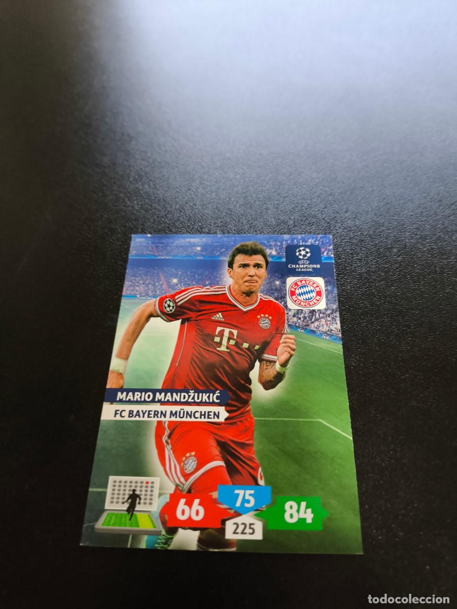 Cromos de F&uacute;tbol: Mario Mandžukić Bayern M&uuml;nchen PANINI ADRENALYN XL UEFA CHAMPIONS LEAGUE 2013 2014 13 14
