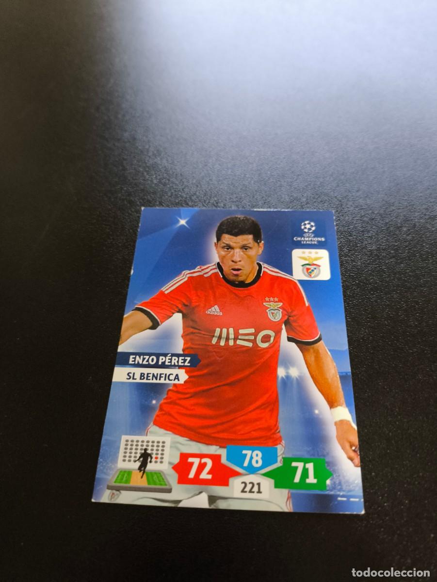 Cromos de F&uacute;tbol: Enzo P&eacute;rez BENFICA PANINI ADRENALYN XL UEFA CHAMPIONS LEAGUE 2013 2014 13 14