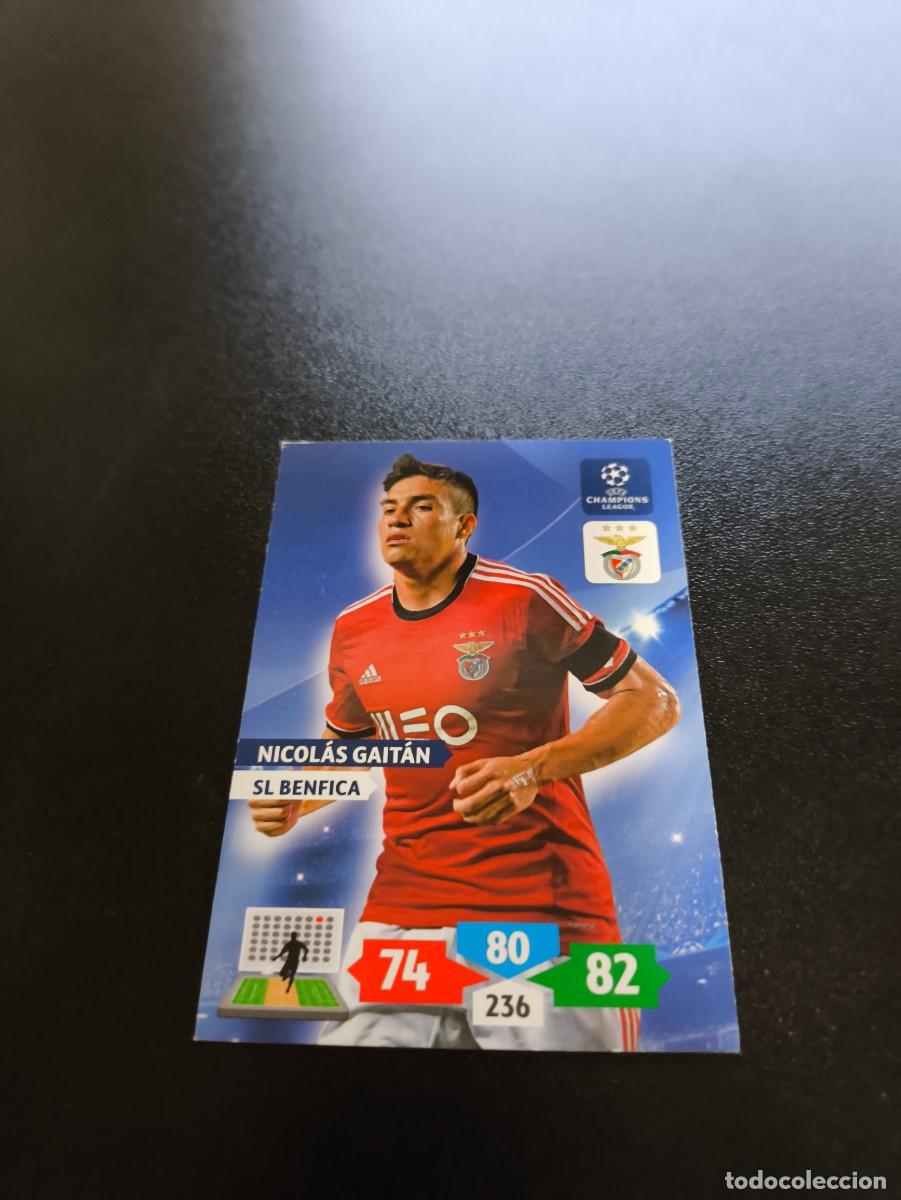 Cromos de F&uacute;tbol: Nicol&aacute;s Gait&aacute;n BENFICA PANINI ADRENALYN XL UEFA CHAMPIONS LEAGUE 2013 2014 13 14