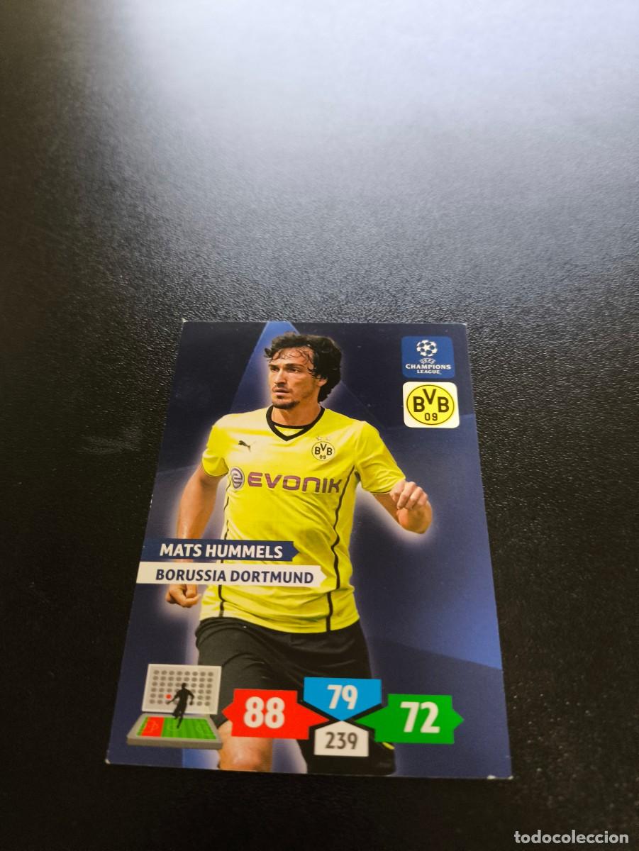 Cromos de F&uacute;tbol: Mats Hummels Borussia Dortmund PANINI ADRENALYN XL UEFA CHAMPIONS LEAGUE 2013 2014 13 14