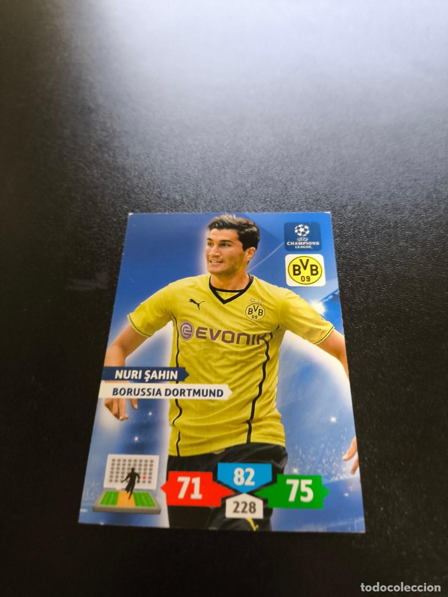 Cromos de F&uacute;tbol: Nuri Şahin Borussia Dortmund PANINI ADRENALYN XL UEFA CHAMPIONS LEAGUE 2013 2014 13 14