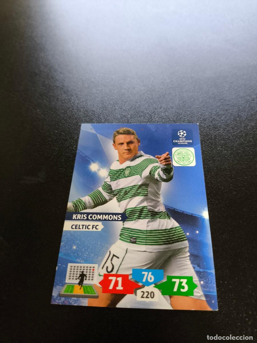 Cromos de F&uacute;tbol: Kris Commons celtic glasgow PANINI ADRENALYN XL UEFA CHAMPIONS LEAGUE 2013 2014 13 14