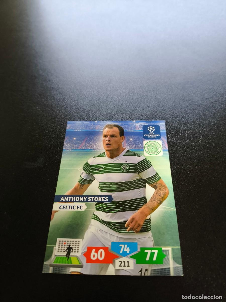 Cromos de F&uacute;tbol: Anthony Stokes celtic glasgow PANINI ADRENALYN XL UEFA CHAMPIONS LEAGUE 2013 2014 13 14