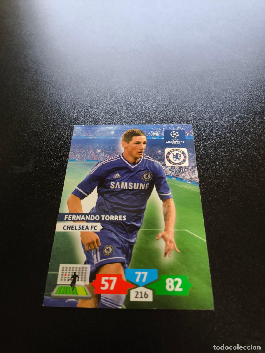 Cromos de F&uacute;tbol: FERNANDO TORRES CHELSEA PANINI ADRENALYN XL UEFA CHAMPIONS LEAGUE 2013 2014 13 14 NO LIGA ESTE
