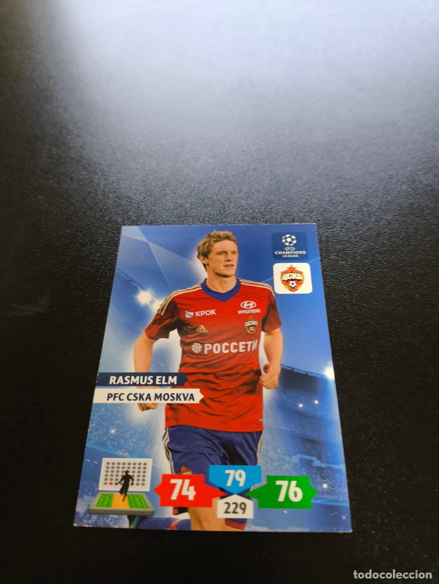 Cromos de F&uacute;tbol: Rasmus Elm CSKA Moskva moscu PANINI ADRENALYN XL UEFA CHAMPIONS LEAGUE 2013 2014 13 14