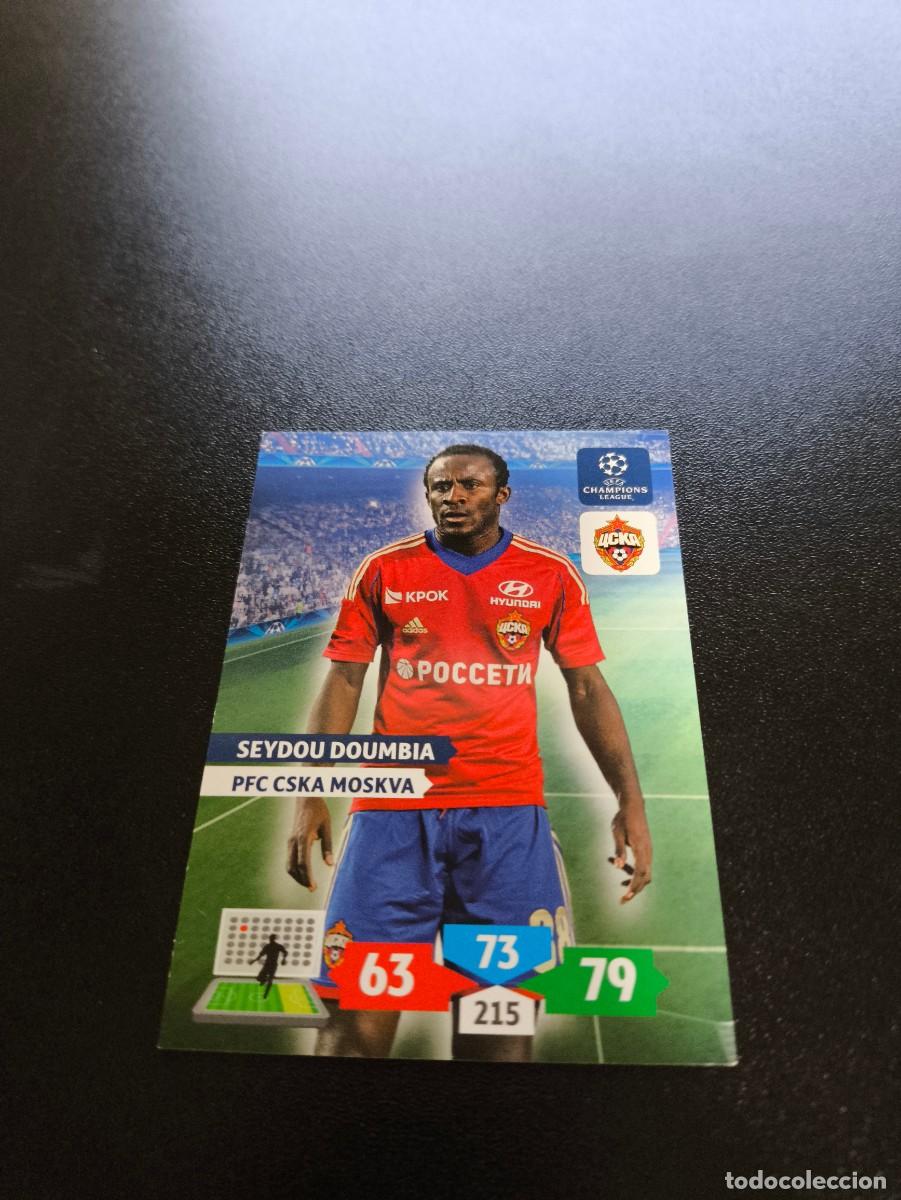 Cromos de F&uacute;tbol: Seydou Doumbia CSKA Moskva moscu PANINI ADRENALYN XL UEFA CHAMPIONS LEAGUE 2013 2014 13 14