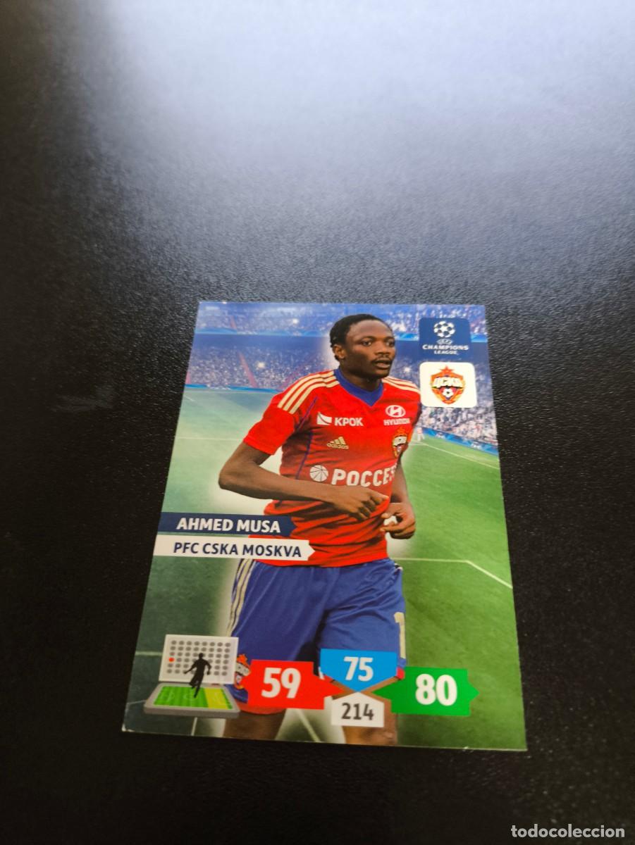 Cromos de F&uacute;tbol: Ahmed Musa CSKA Moskva moscu PANINI ADRENALYN XL UEFA CHAMPIONS LEAGUE 2013 2014 13 14