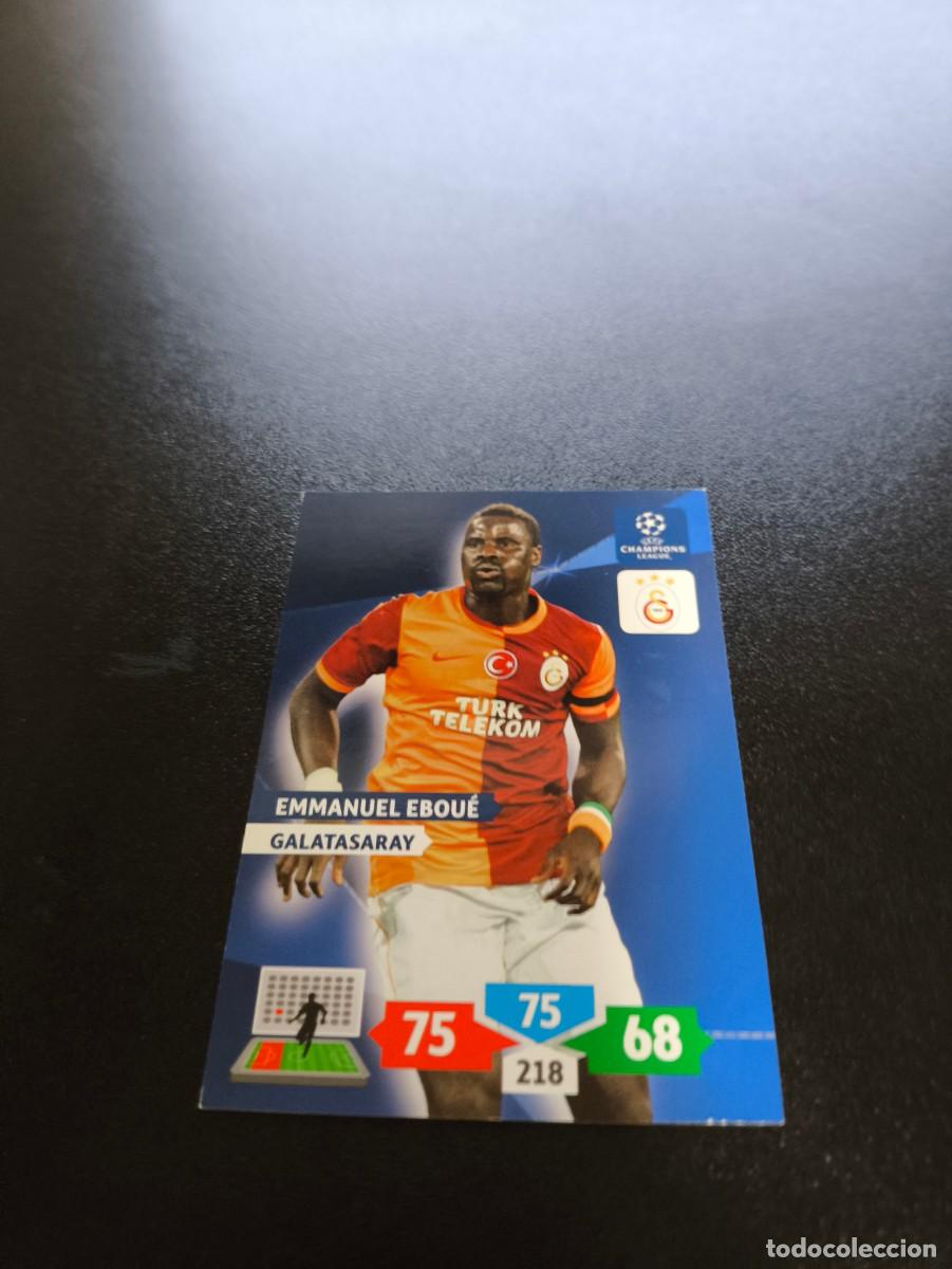 Cromos de F&uacute;tbol: Emmanuel Ebou&eacute; Galatasaray PANINI ADRENALYN XL UEFA CHAMPIONS LEAGUE 2013 2014 13 14