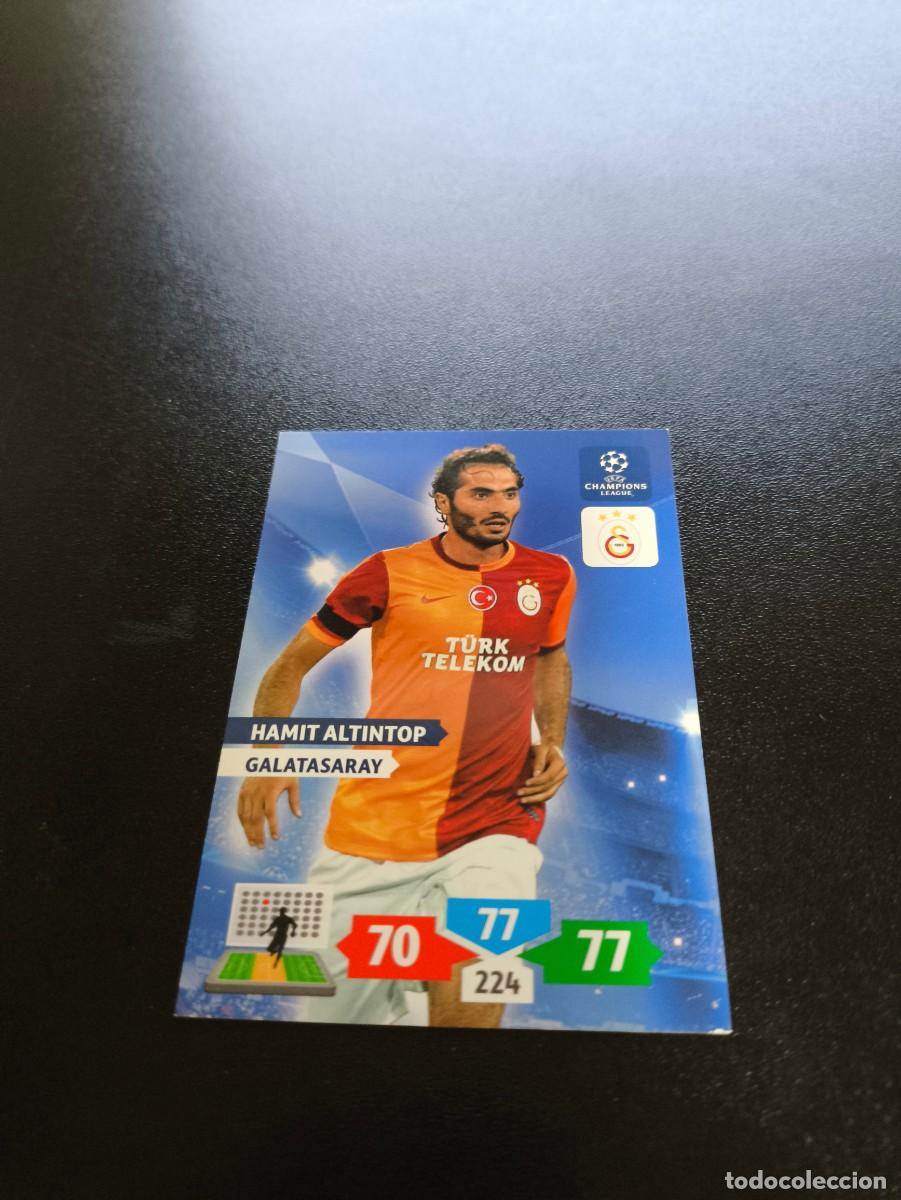 Cromos de F&uacute;tbol: Hamit Altıntop Galatasaray PANINI ADRENALYN XL UEFA CHAMPIONS LEAGUE 2013 2014 13 14