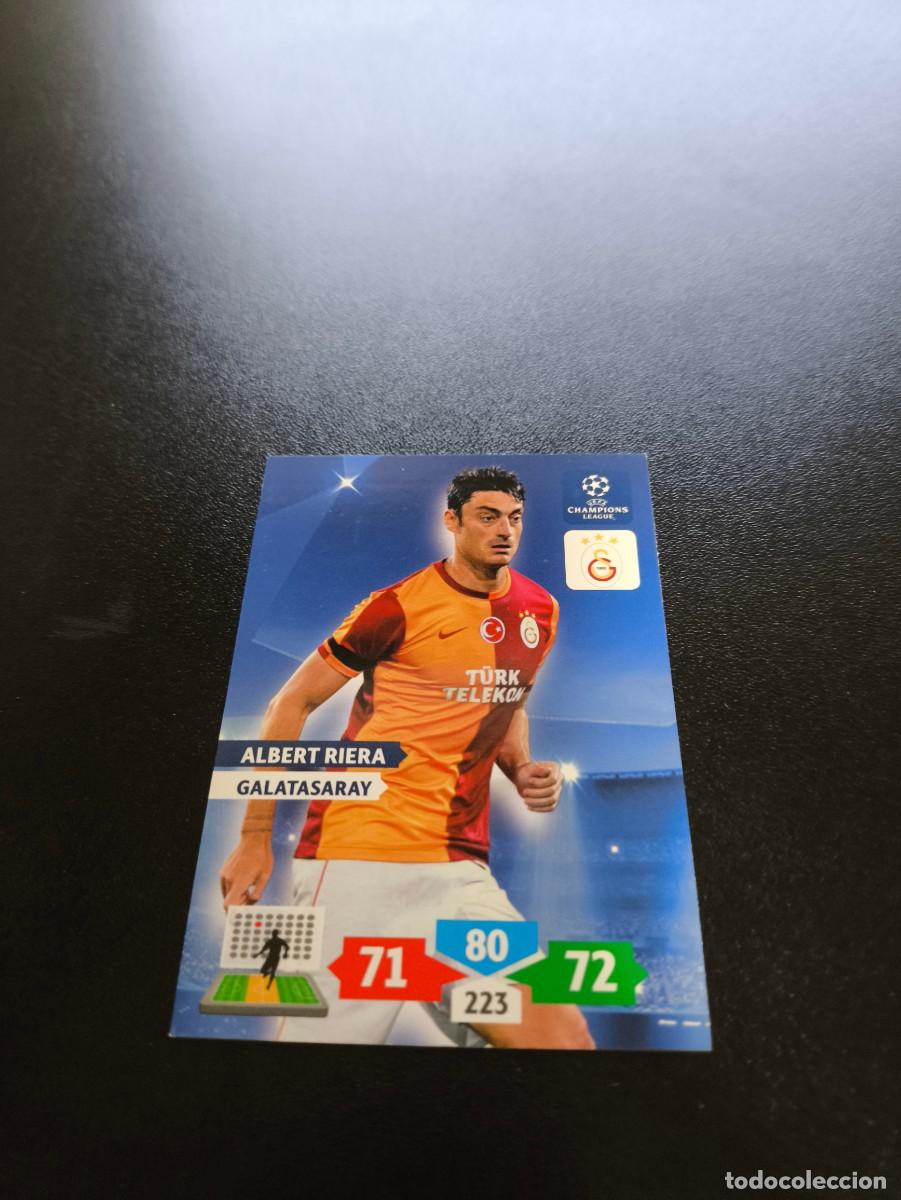 Cromos de F&uacute;tbol: Albert Riera Galatasaray PANINI ADRENALYN XL UEFA CHAMPIONS LEAGUE 2013 2014 13 14