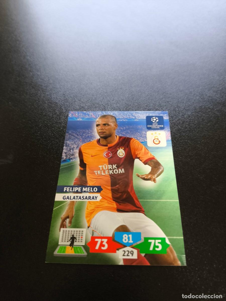 Cromos de F&uacute;tbol: Felipe Melo Galatasaray PANINI ADRENALYN XL UEFA CHAMPIONS LEAGUE 2013 2014 13 14