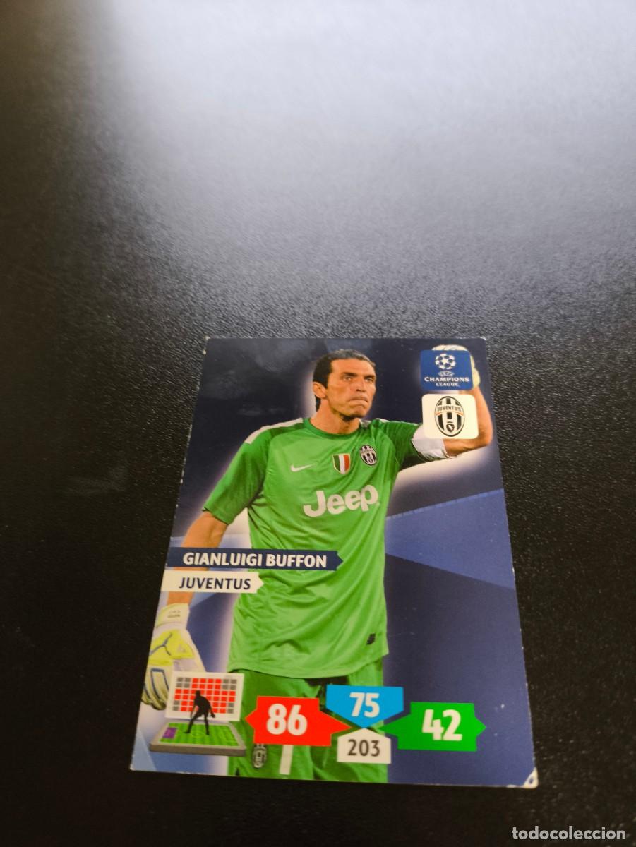 Cromos de F&uacute;tbol: Gianluigi Buffon juventus PANINI ADRENALYN XL UEFA CHAMPIONS LEAGUE 2013 2014 13 14