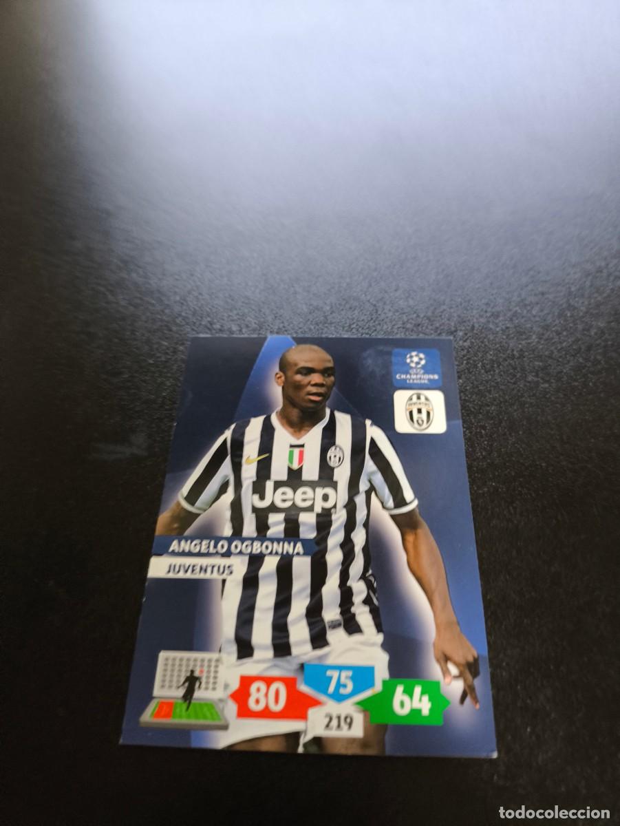 Cromos de F&uacute;tbol: Angelo Ogbonna juventus PANINI ADRENALYN XL UEFA CHAMPIONS LEAGUE 2013 2014 13 14