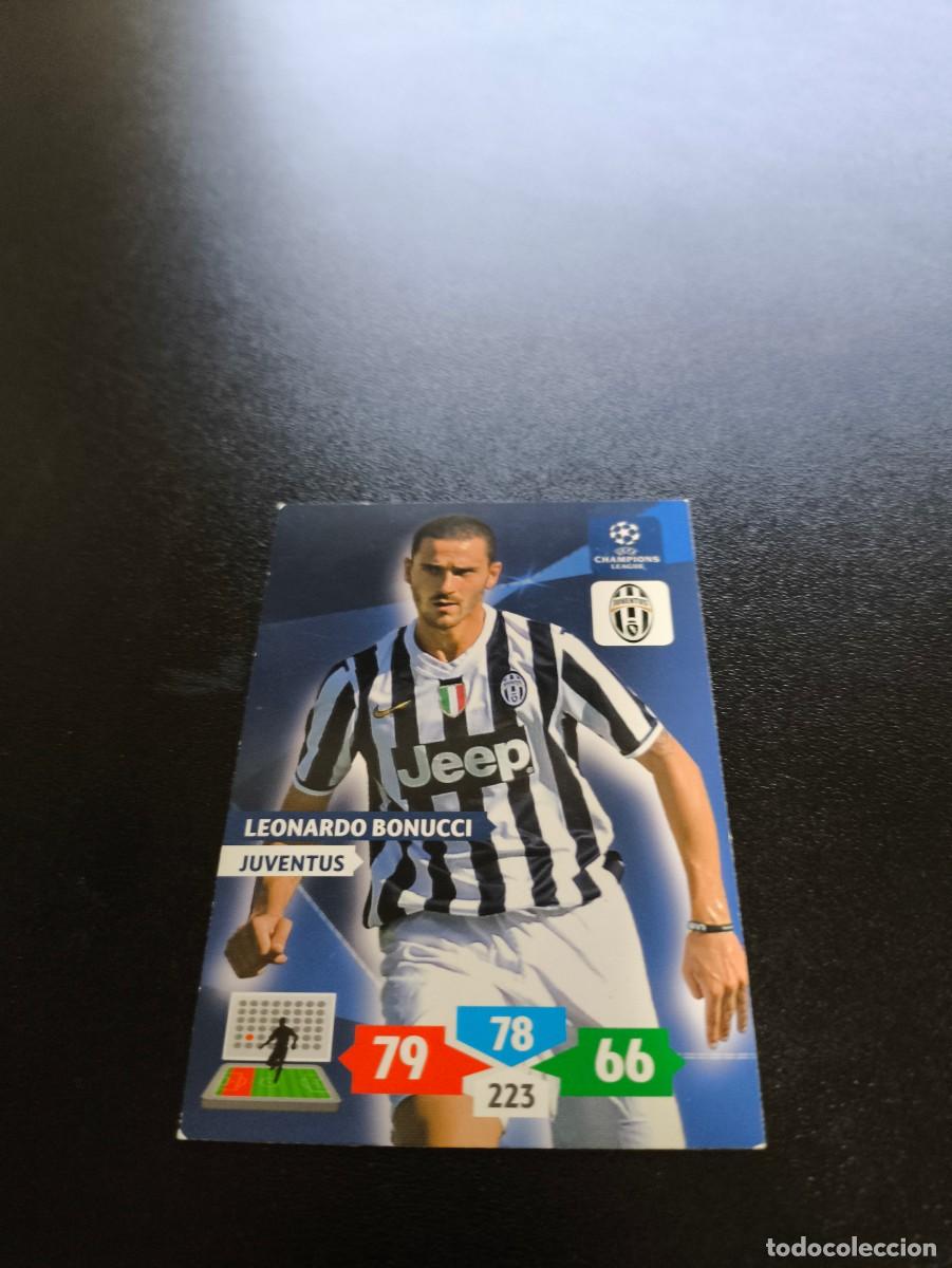 Cromos de F&uacute;tbol: Leonardo Bonucci juventus PANINI ADRENALYN XL UEFA CHAMPIONS LEAGUE 2013 2014 13 14