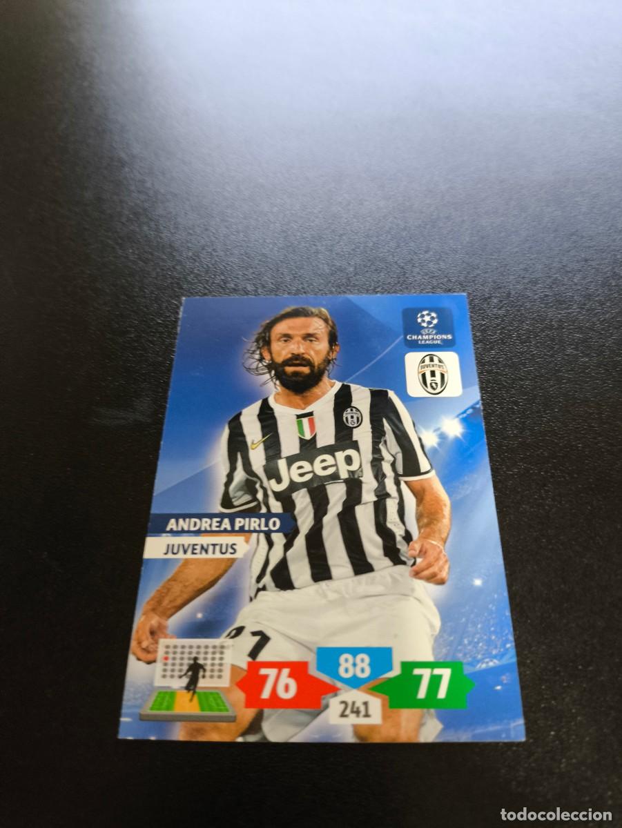 Cromos de F&uacute;tbol: Andrea Pirlo juventus PANINI ADRENALYN XL UEFA CHAMPIONS LEAGUE 2013 2014 13 14