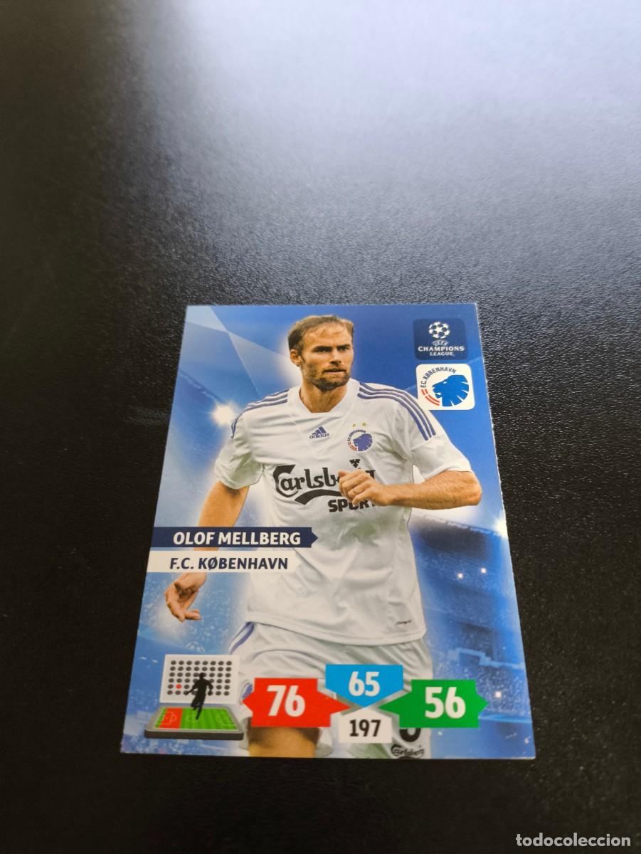 Cromos de F&uacute;tbol: Olof Mellberg K&oslash;benhavn copenhague PANINI ADRENALYN XL UEFA CHAMPIONS LEAGUE 2013 2014 13 14