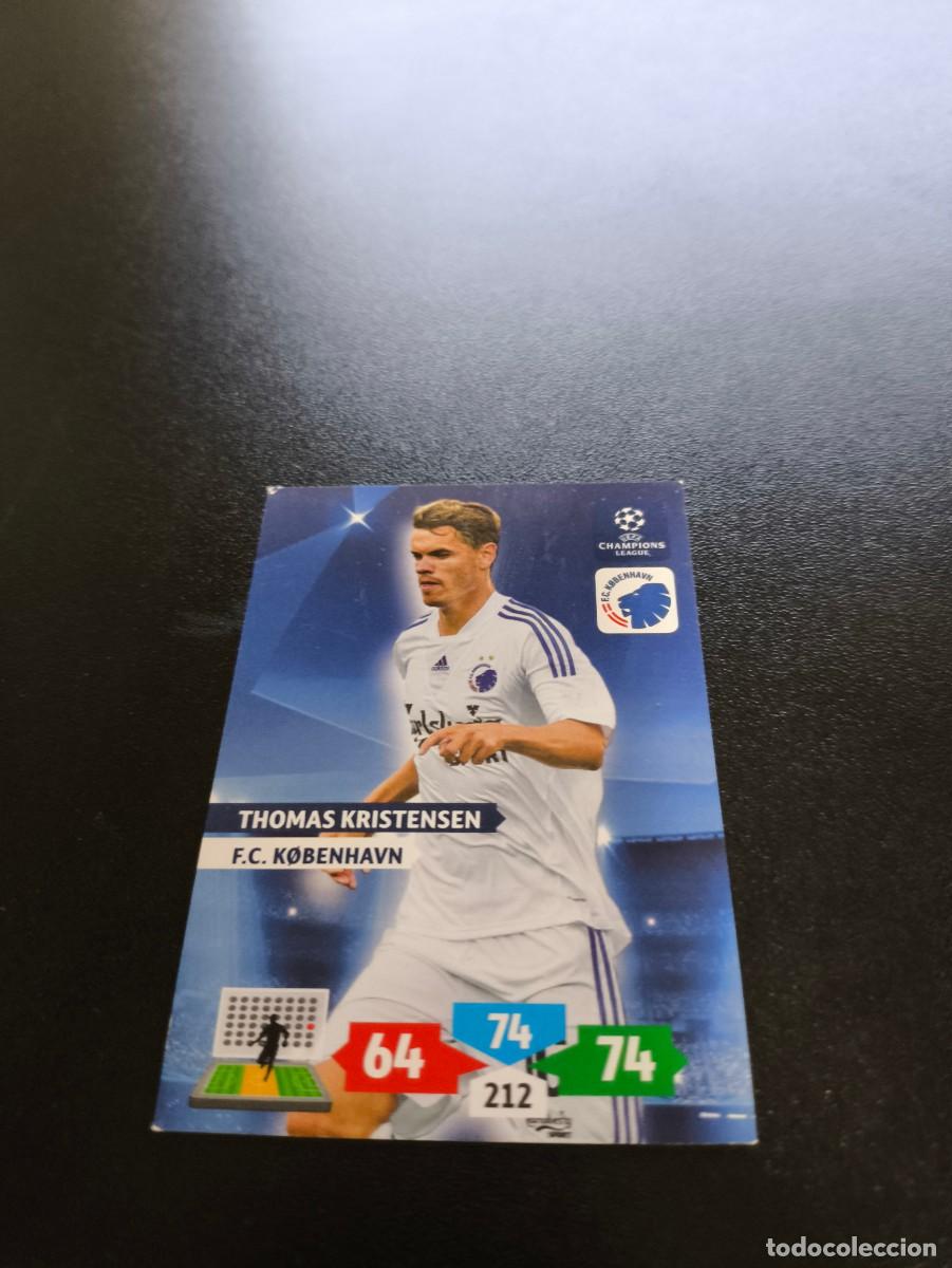 Cromos de F&uacute;tbol: Thomas Kristensen K&oslash;benhavn copenhague PANINI ADRENALYN XL UEFA CHAMPIONS LEAGUE 2013 2014 13 14