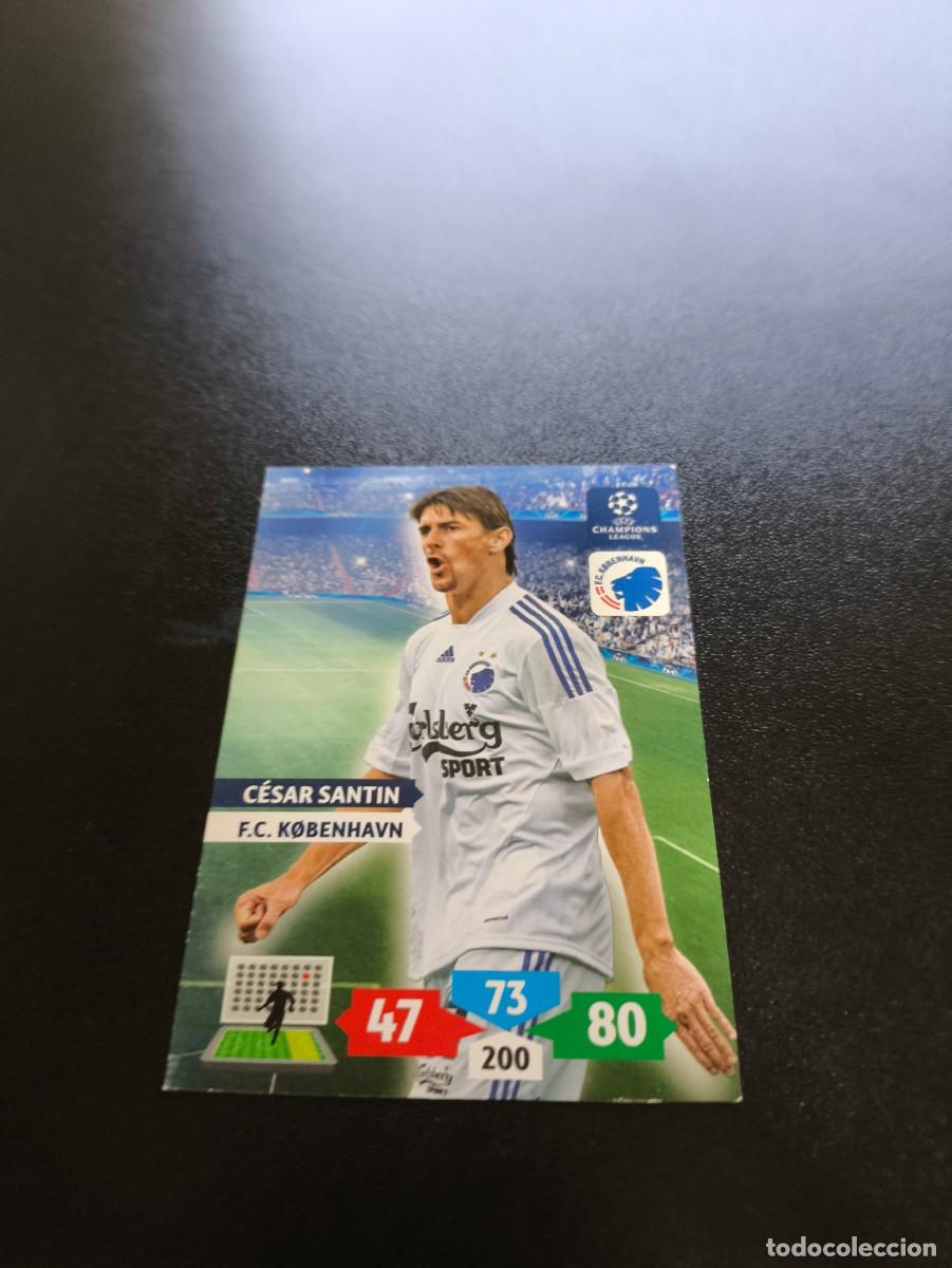 Cromos de F&uacute;tbol: C&eacute;sar Santin K&oslash;benhavn copenhague PANINI ADRENALYN XL UEFA CHAMPIONS LEAGUE 2013 2014 13 14