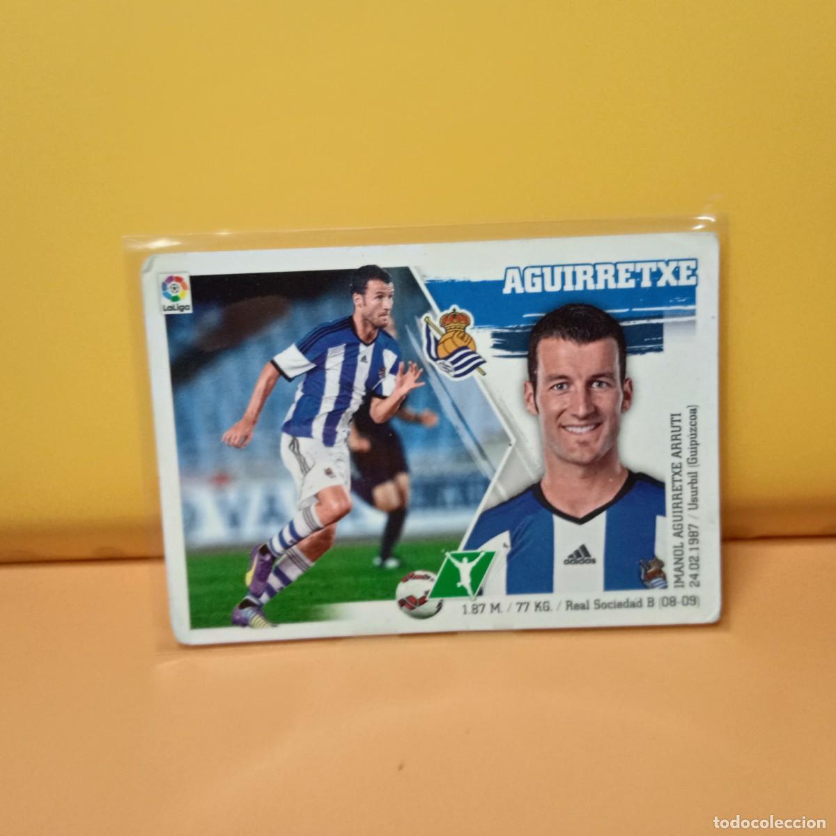Cromos de F&uacute;tbol: EDICIONES ESTE 2015 2016 15 16 REAL SOCIEDAD AGUIRRETXE 20
