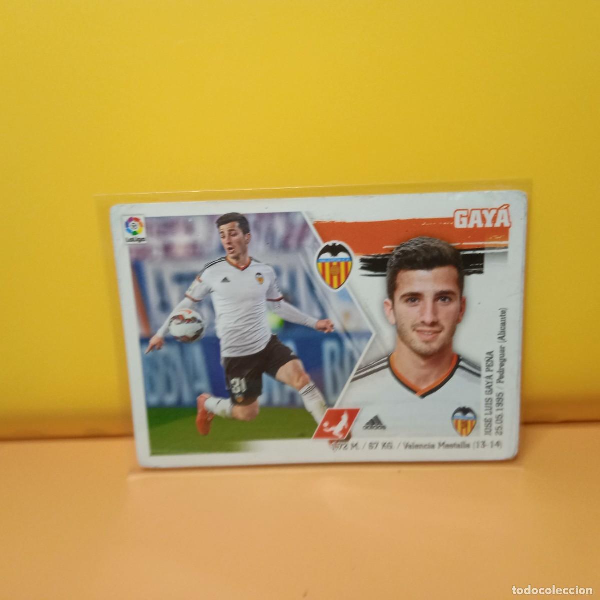 Cromos de F&uacute;tbol: EDICIONES ESTE 2015 2016 15 16 VALENCIA C.F GAY&Aacute; 10