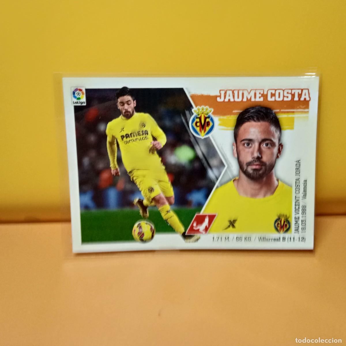 Cromos de F&uacute;tbol: EDICIONES ESTE 2015 2016 15 16 VILLARREAL C.F JAUME COSTA 10