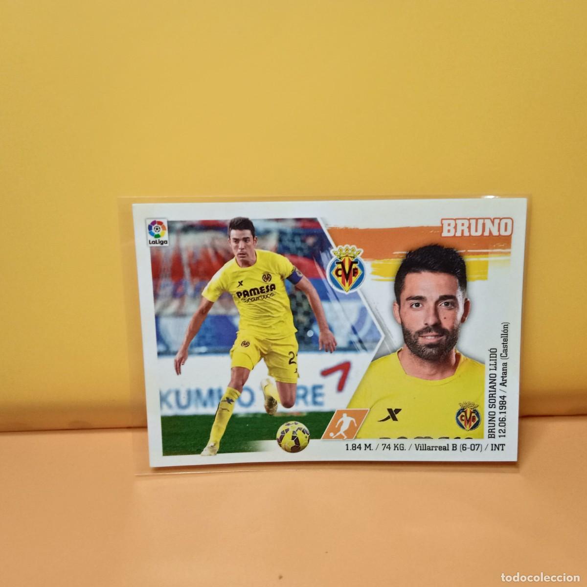Cromos de F&uacute;tbol: EDICIONES ESTE 2015 2016 15 16 VILLARREAL C.F BRUNO 12