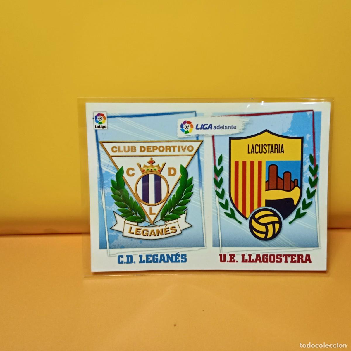 Cromos de F&uacute;tbol: EDICIONES ESTE 2015 2016 15 16 ESCUDOS LIGA ADELANTE CD LEGAN&Eacute;S UE LLAGOSTERA 6