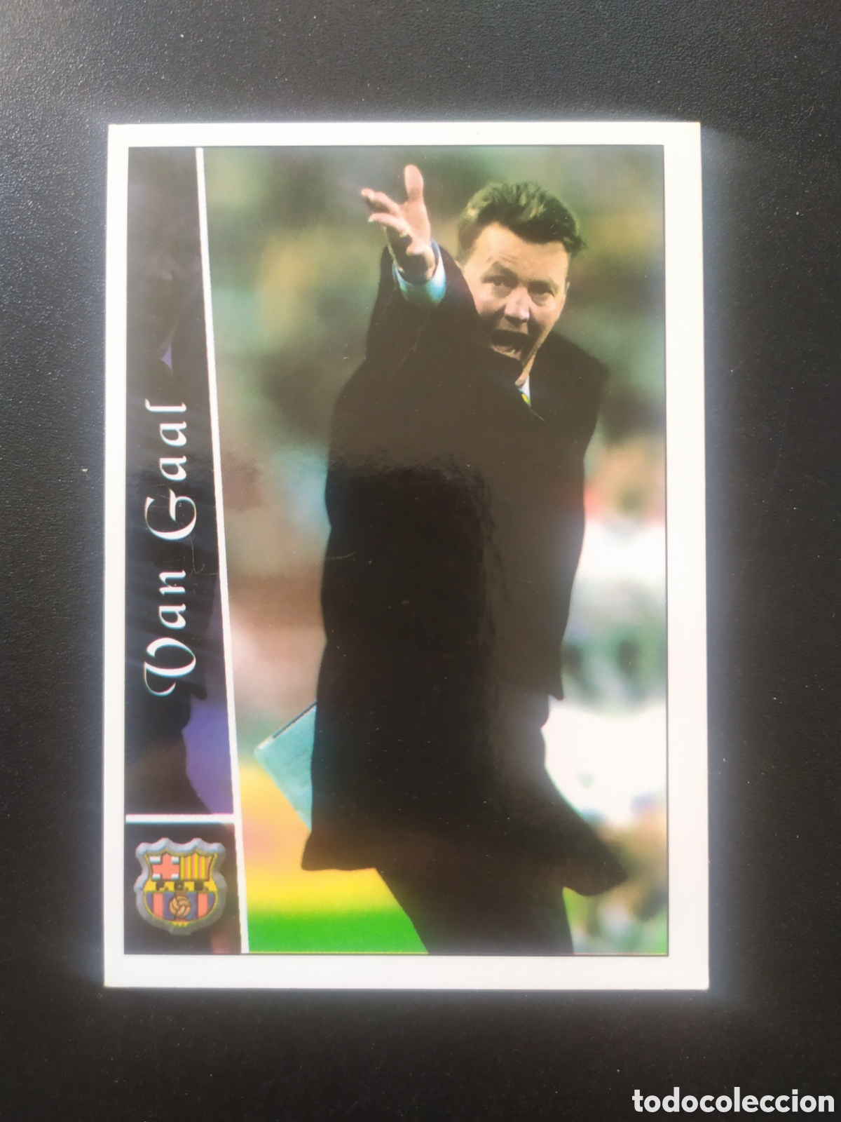 Figurine di Calcio: Mundicromo fichas liga 2002 2003 02 03 Van Gaal n&deg; 84 Barcelona