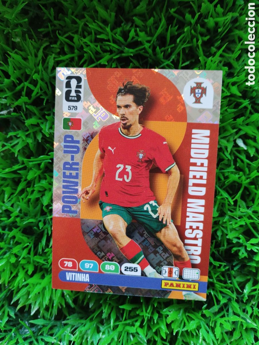 Cromos de F&uacute;tbol: Vitinha Portugal MIDFIELD MAESTRO Adrenalyn XL Mundial 2026 # 579