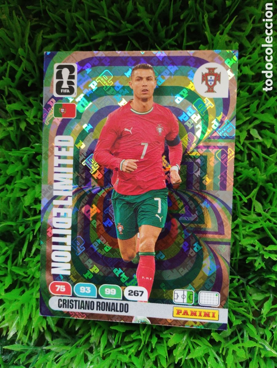 Cromos de F&uacute;tbol: Cristiano Ronaldo Portugal EDICION LIMITADA Adrenalyn XL Mundial 2026
