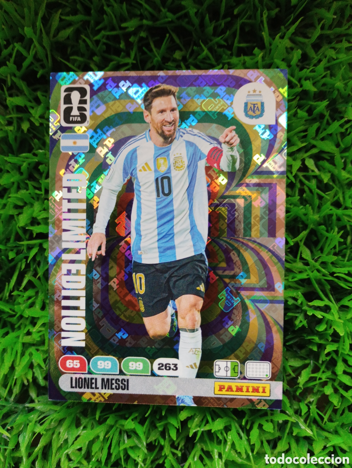 Cromos de F&uacute;tbol: Messi Argentina EDICION LIMITADA Adrenalyn XL Mundial 2026