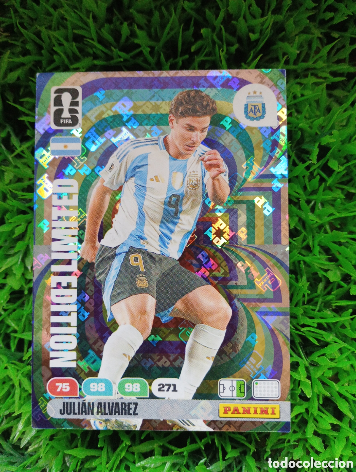 Cromos de F&uacute;tbol: Julian Alvarez Argentina EDICION LIMITADA Adrenalyn XL Mundial 2026