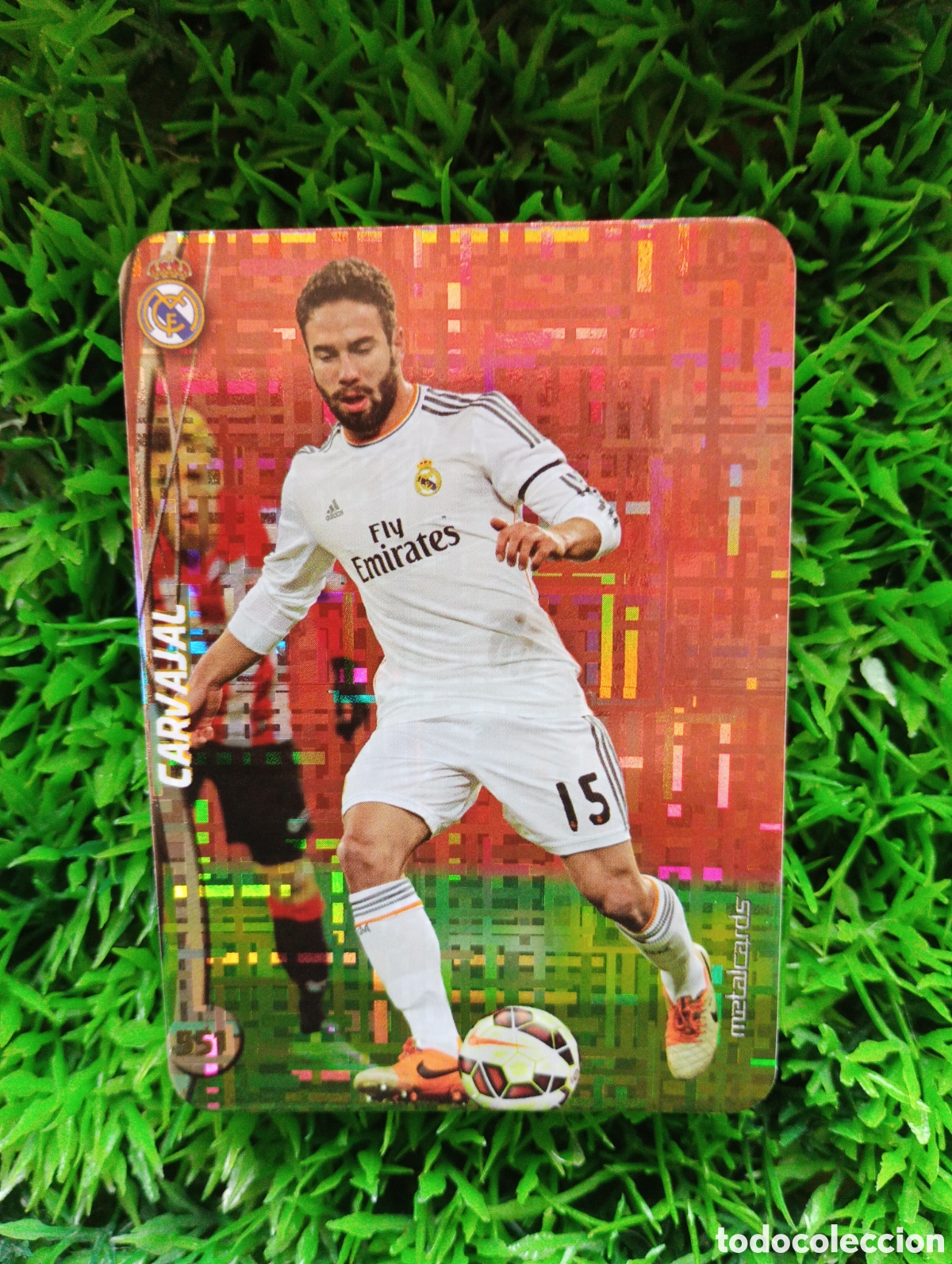 Cromos de F&uacute;tbol: Carvajal Real Madrid Mundicromo 2014-15 # 551