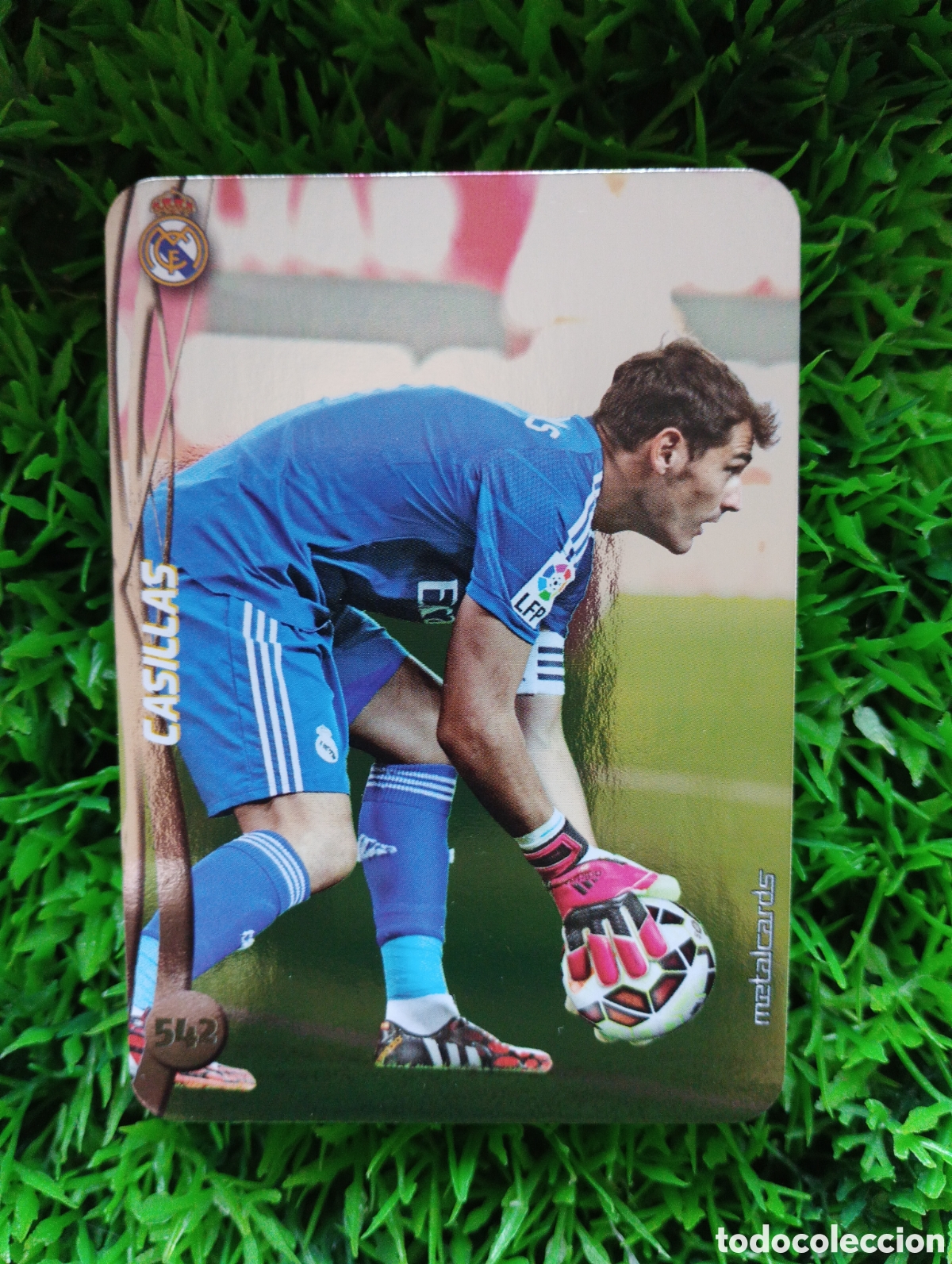 Cromos de F&uacute;tbol: Casillas Real Madrid Mundicromo 2014-15 # 542