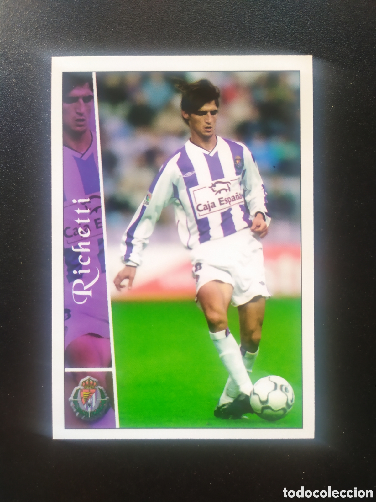 Cromos de F&uacute;tbol: Mundicromo fichas liga 2002 2003 02 03 Richetti n&deg; 310 Valladolid