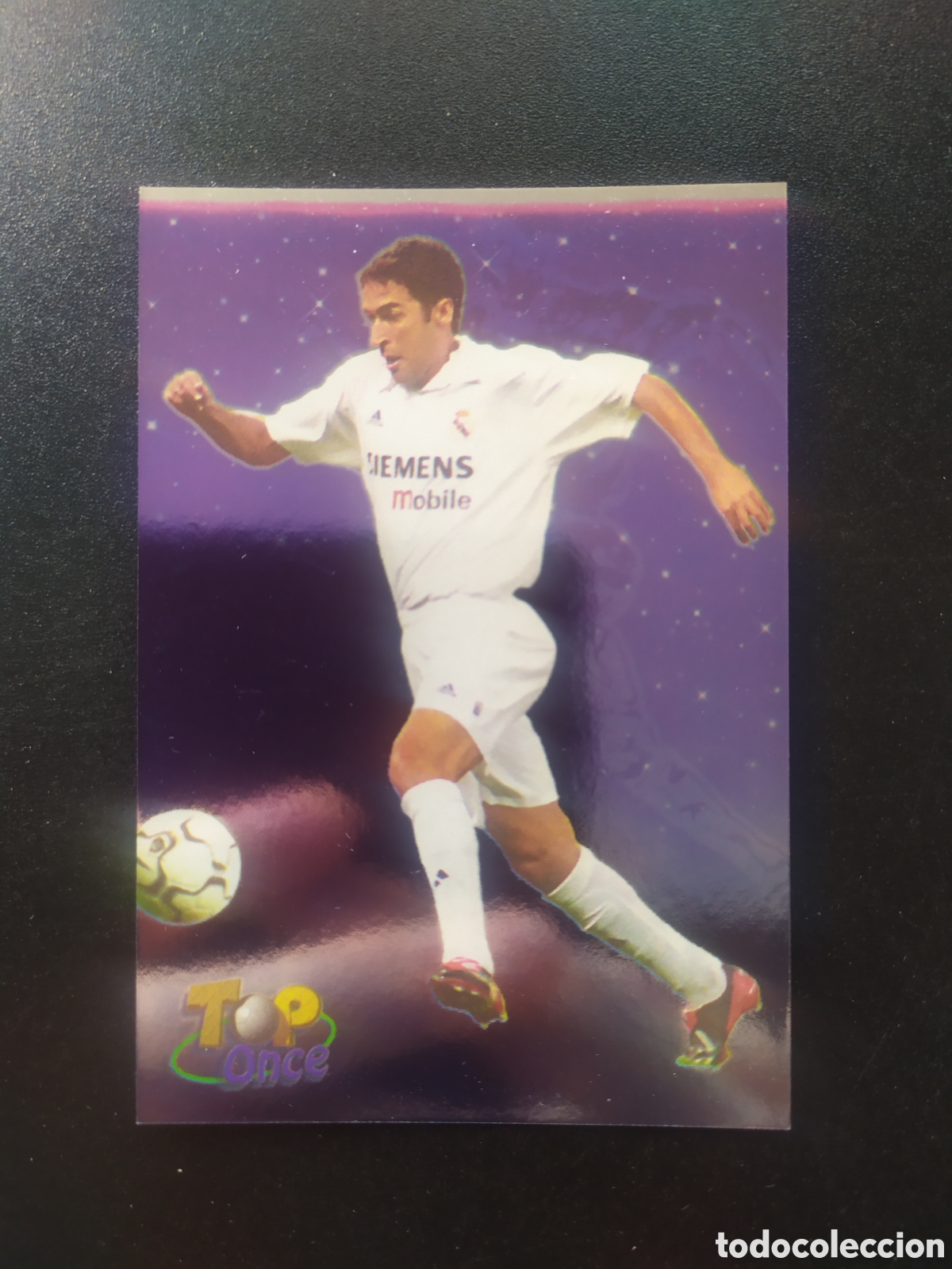 Cromos de F&uacute;tbol: Mundicromo fichas Liga 2002 2003 02 03 Ra&uacute;l top once n&deg; 626 Real Madrid