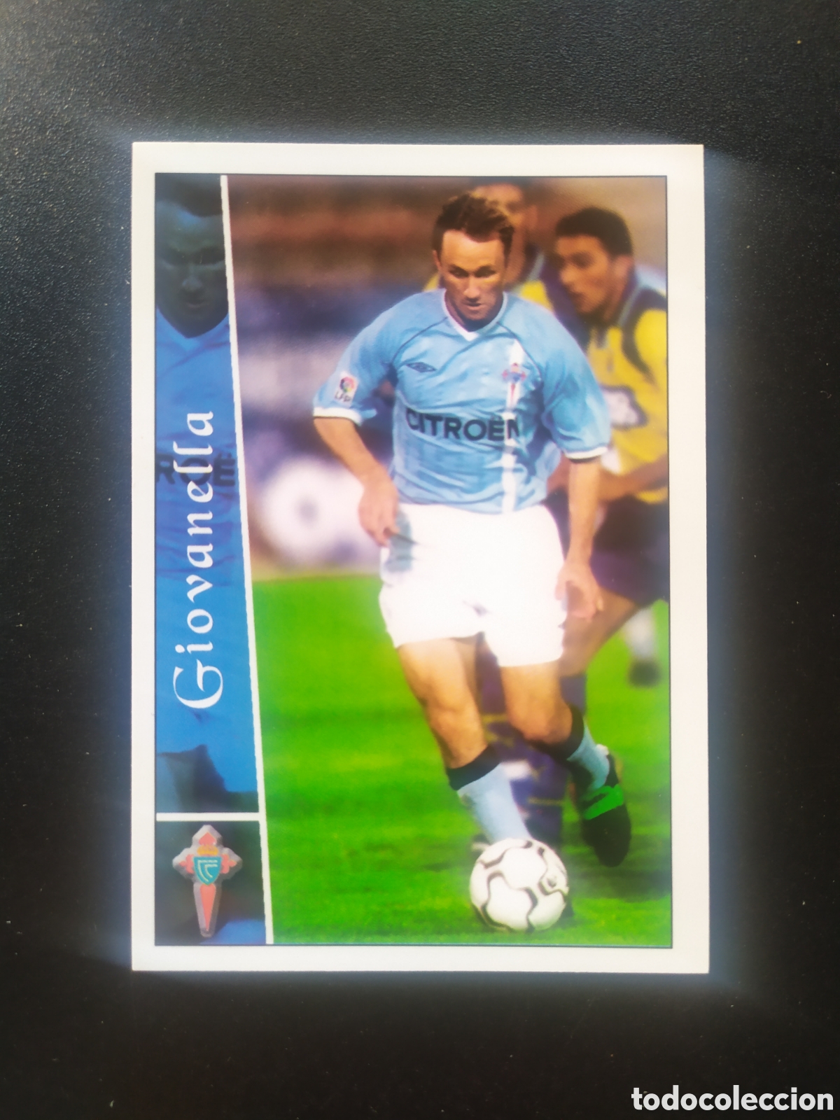 Cromos de F&uacute;tbol: Mundicromo fichas liga 2002 2003 02 03 Giovanella n&deg; 123 Celta Vigo