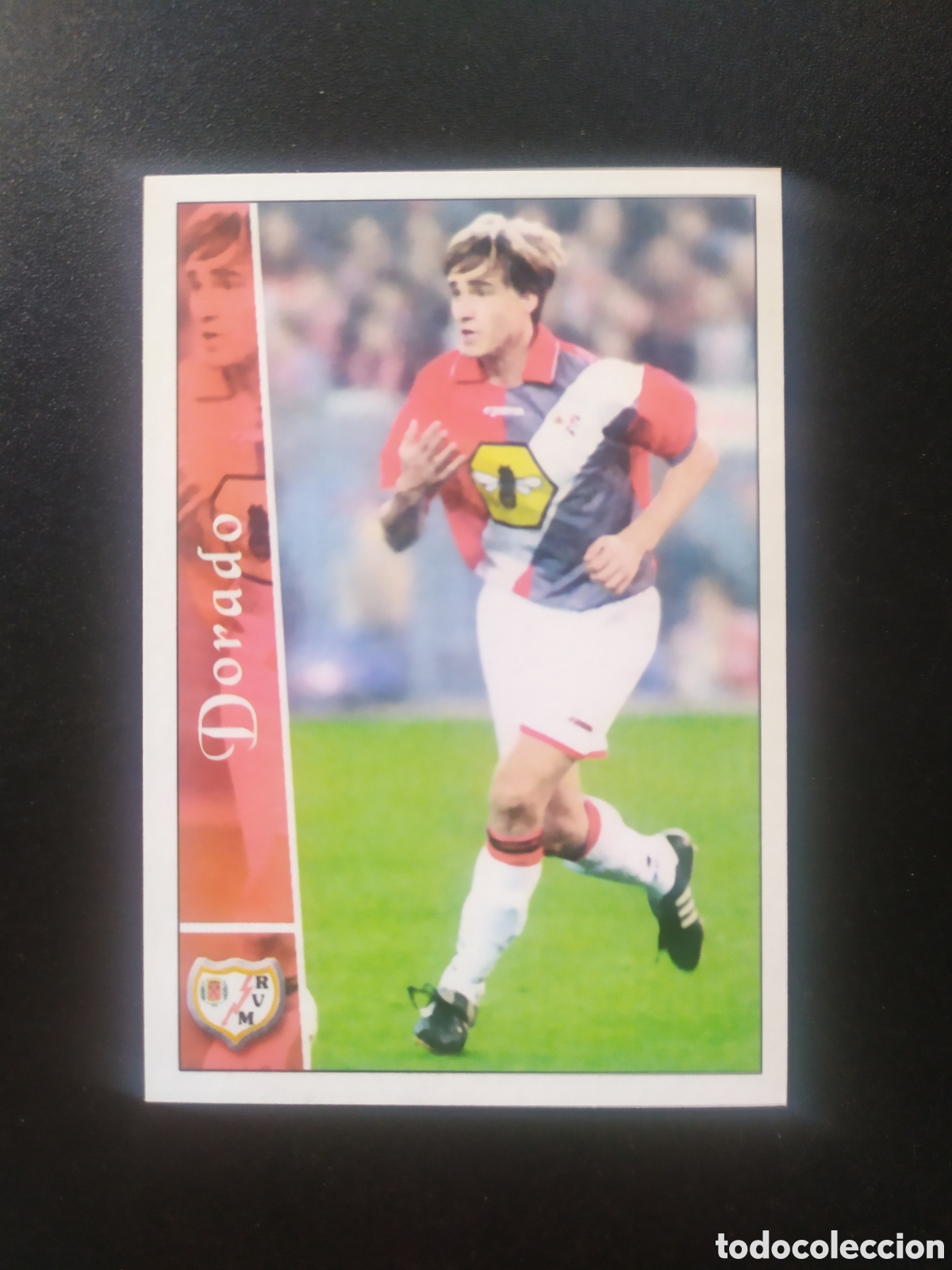 Cromos de F&uacute;tbol: Mundicromo fichas Liga 2002 2003 02 03 Dorado n&deg; 641 Rayo Vallecano