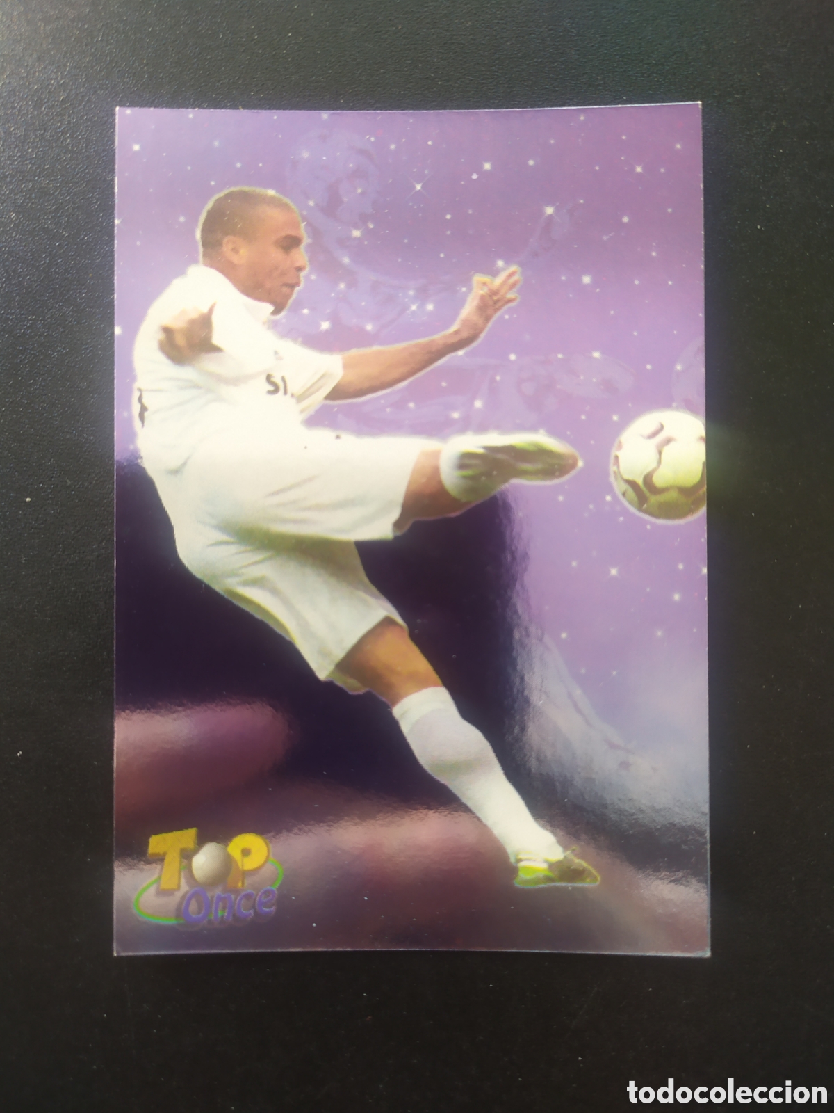 Cromos de f&uacute;tbol: Mundicromo fichas Liga 2002 2003 02 03 Ronaldo top once n&deg; 628 Real Madrid